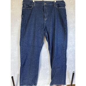 Banana Republic Jeans Mens 42x32 Dark Wash Straight Leg Stretch Denim Pants